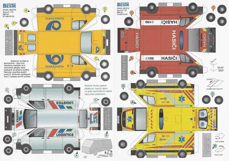 Dodávky - Mercedes / Volswagen / Fiat / Ford